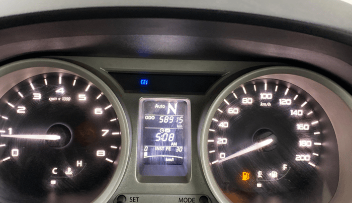2017 Tata Tiago XZA PETROL, Petrol, Automatic, 58,964 km, Odometer Image