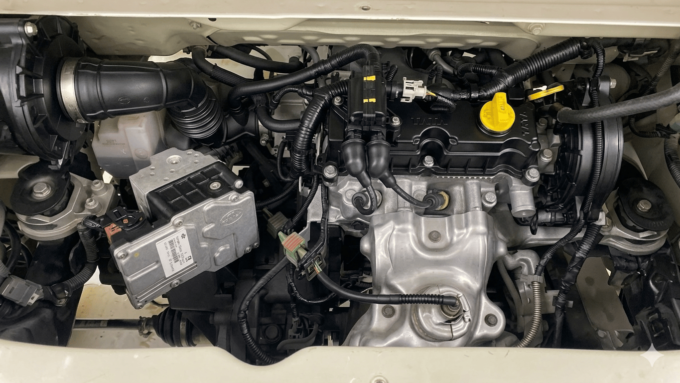 2015 Tata Nano TWIST XTA, Petrol, Automatic, 34,706 km, Engine View