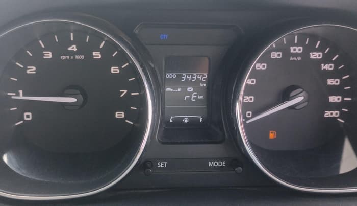 2018 Tata Tiago XZ PETROL, Petrol, Manual, 34,341 km, Odometer Image