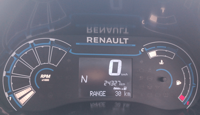 2022 Renault Kiger RXT (O) AMT, Petrol, Automatic, 24,327 km, Odometer Image