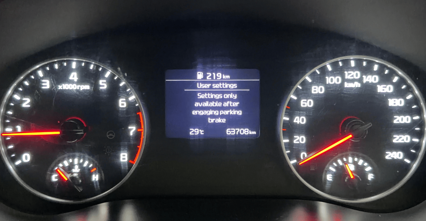 2019 KIA SELTOS HTK 1.5 PETROL, Petrol, Manual, 63,707 km, Odometer Image