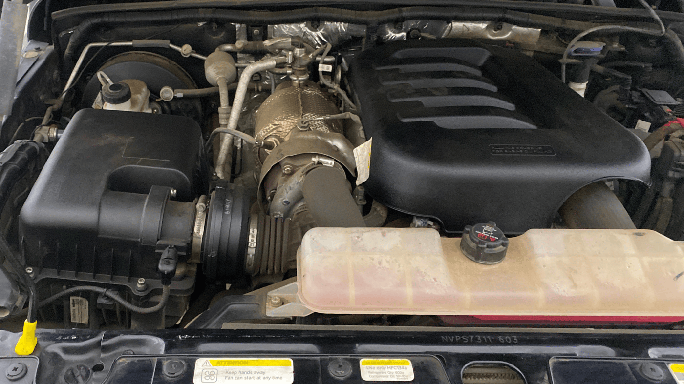 2023 Mahindra Thar LX D AT 4WD HT, Diesel, Automatic, 34,028 km, Engine View - Right