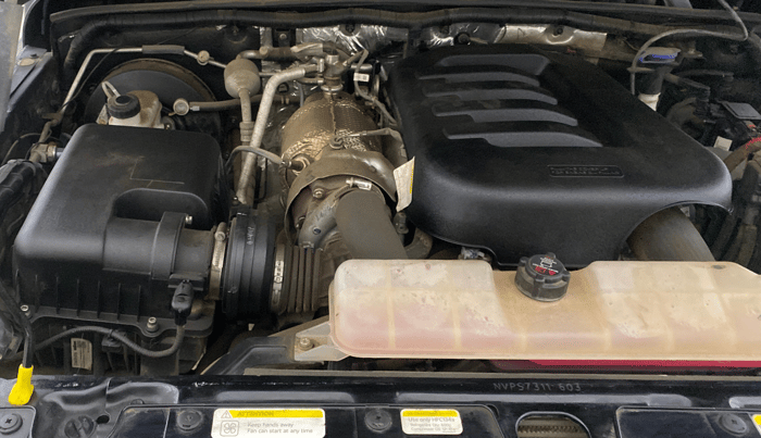 2023 Mahindra Thar LX D AT 4WD HT, Diesel, Automatic, 34,028 km, Engine View - Right