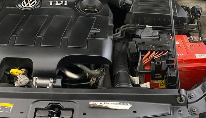 2017 Volkswagen Ameo HIGHLINE DSG 1.5 DIESEL , Diesel, Automatic, 1,47,402 km, Engine View - Left