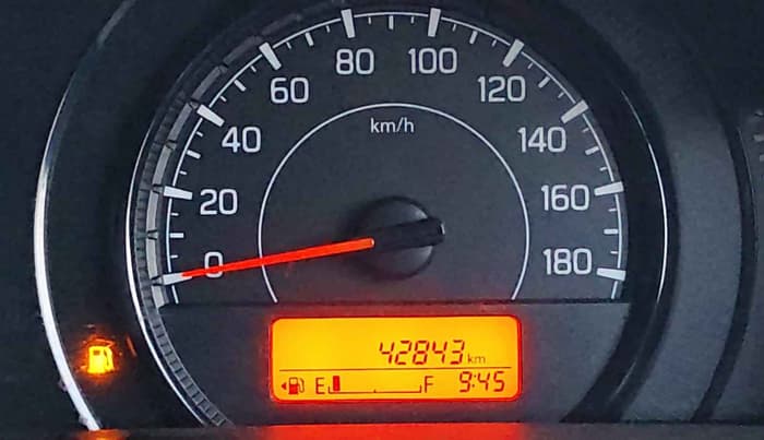 2021 Maruti New Wagon-R VXI 1.2, Petrol, Manual, 42,843 km, Odometer Image