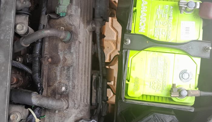 2017 Maruti Eeco 5 STR WITH A/C+HTR, Petrol, Manual, 91,404 km, Engine View - Left