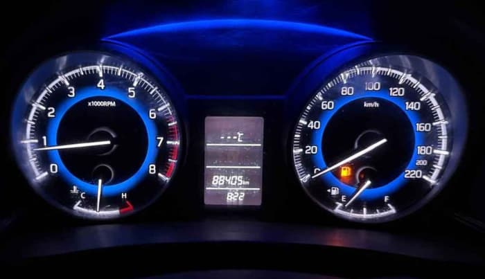 2021 Maruti Baleno DELTA PETROL 1.2, Petrol, Manual, 88,405 km, Odometer Image