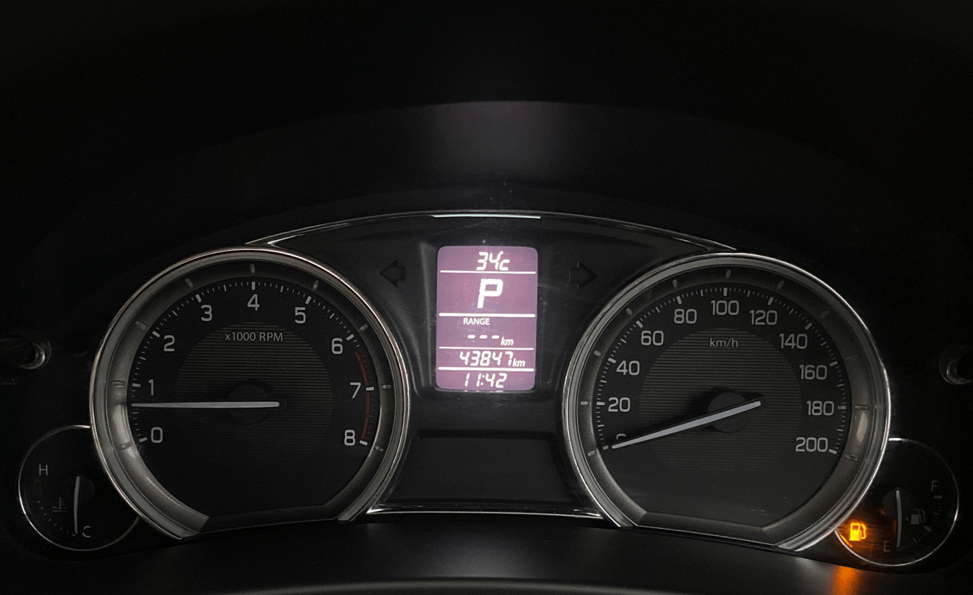2016 Maruti Ciaz ZXI AT, Petrol, Automatic, 43,874 km, Odometer Image