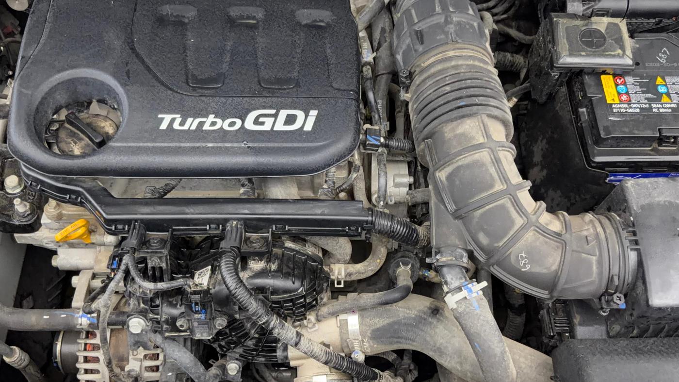 2023 Hyundai VENUE S (O) 1.0 Turbo Petrol DCT, Petrol, Automatic, 18,569 km, Engine View