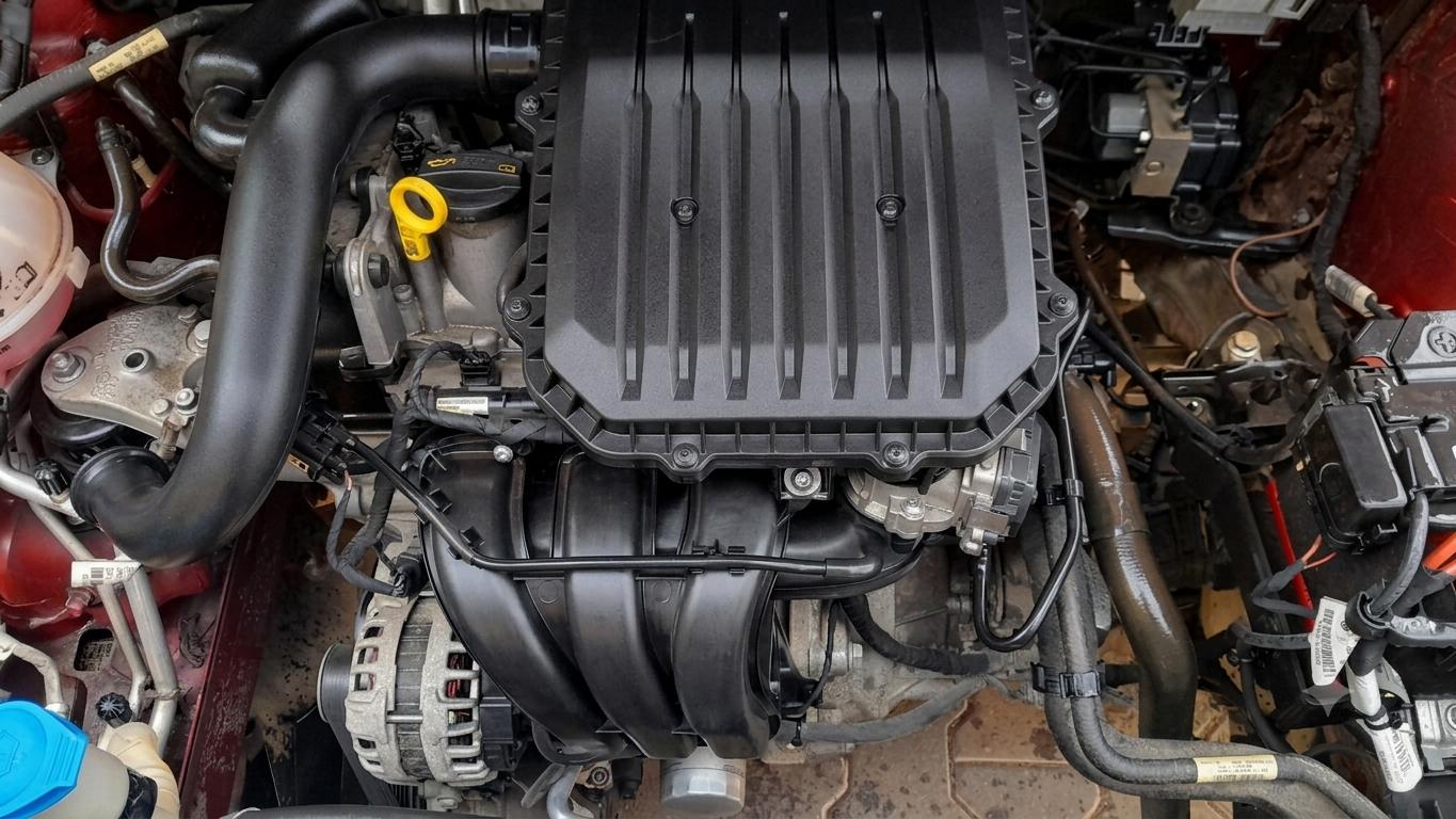 2020 Volkswagen Polo COMFORTLINE 1.0L MPI, Petrol, Manual, 46,180 km, Engine View