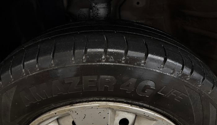2020 Maruti New Wagon-R LXI CNG 1.0, CNG, Manual, 78,218 km, Left Rear Tyre Tread