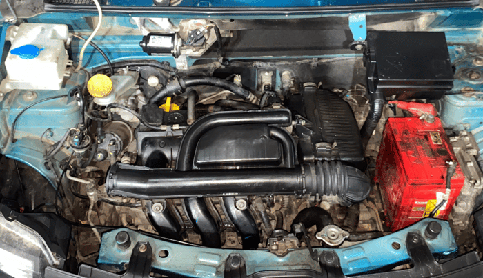 2022 Renault Kwid CLIMBER AMT 1.0, Petrol, Automatic, 33,667 km, Engine View - Right