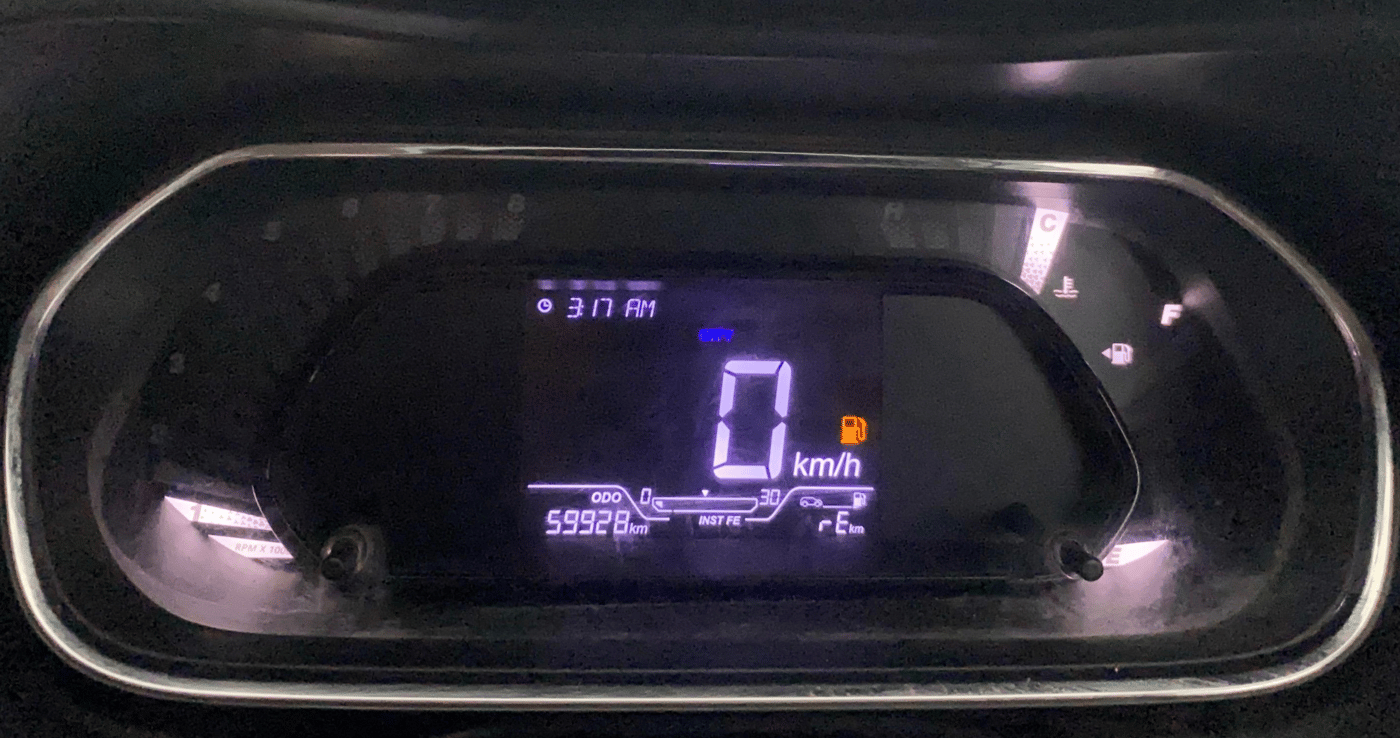2021 Tata NEXON XZ PETROL, Petrol, Manual, 59,919 km, Odometer Image