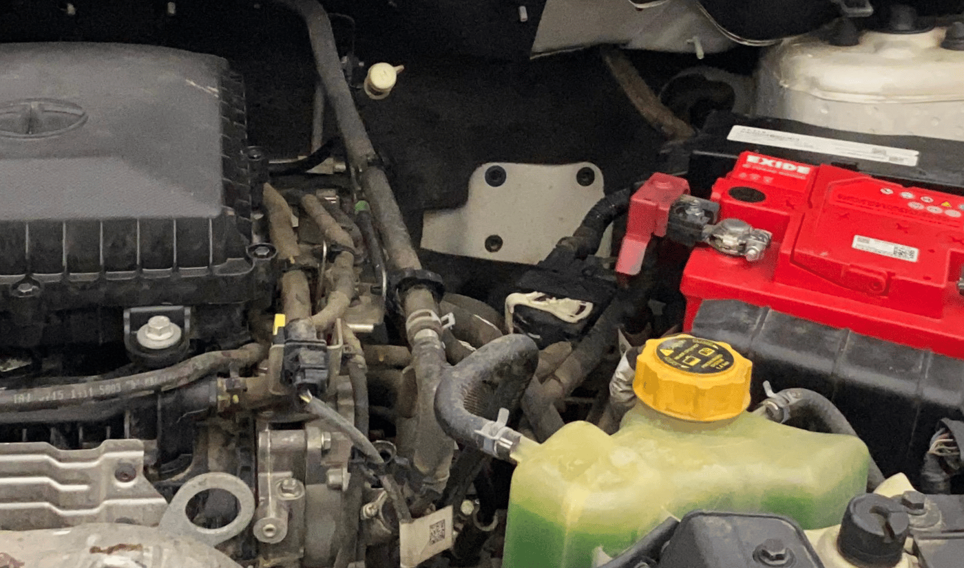 2021 Tata NEXON XZ PETROL, Petrol, Manual, 59,919 km, Engine View - Left