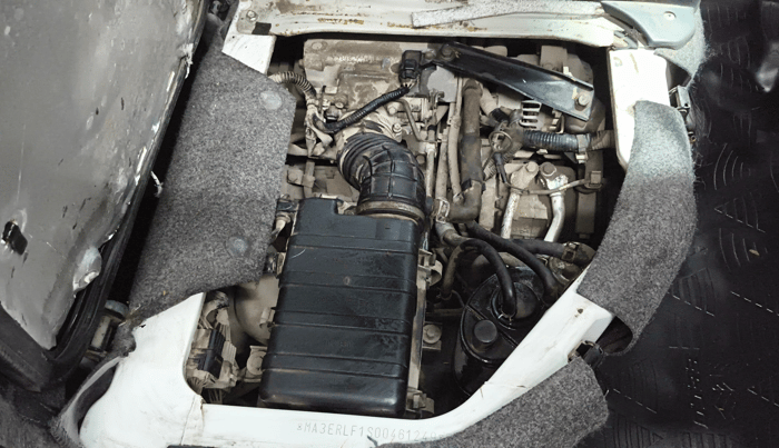 2016 Maruti Eeco 5 STR WITH A/C+HTR, Petrol, Manual, 45,085 km, Engine View