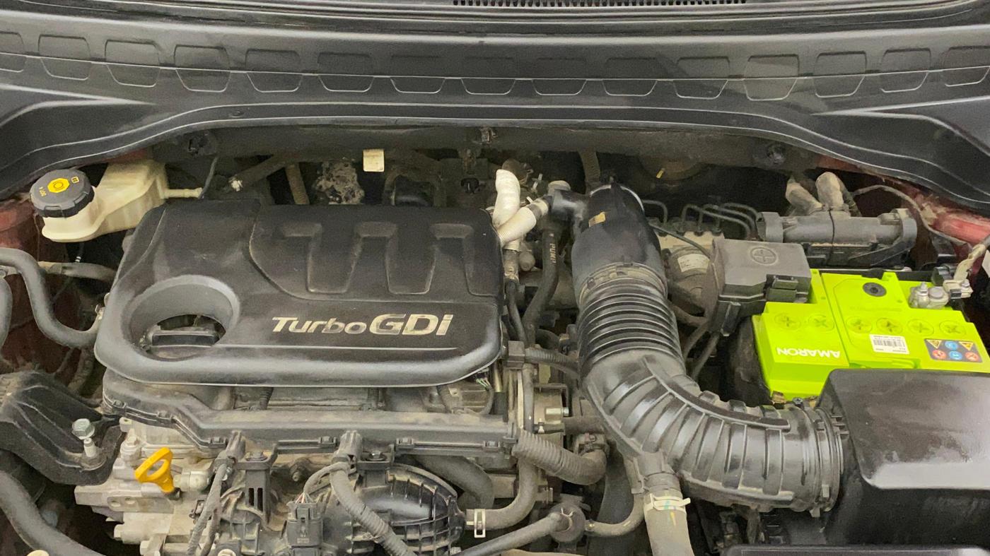 2020 KIA SONET HTX 1.0 IMT, Petrol, Manual, 71,191 km, Engine View