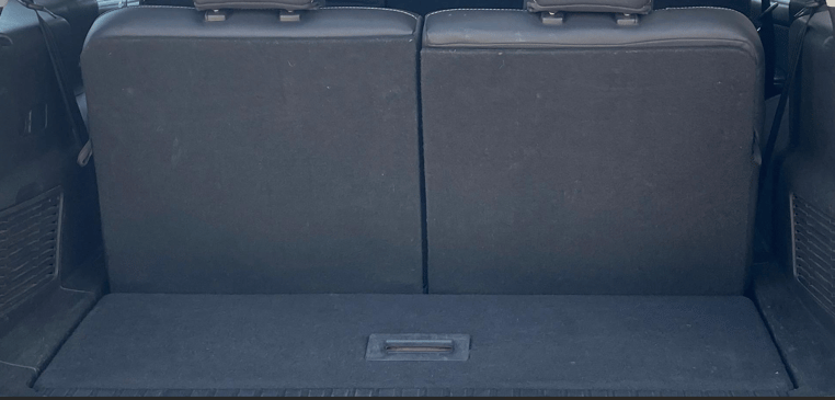 2019 Tata Hexa XTA 4X2 7 STR, Diesel, Automatic, 95,545 km, Boot Inside