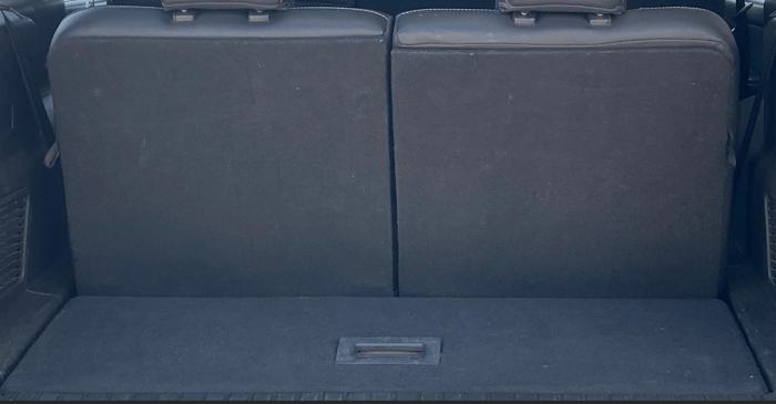 2019 Tata Hexa XTA 4X2 7 STR, Diesel, Automatic, 95,640 km, Boot Inside