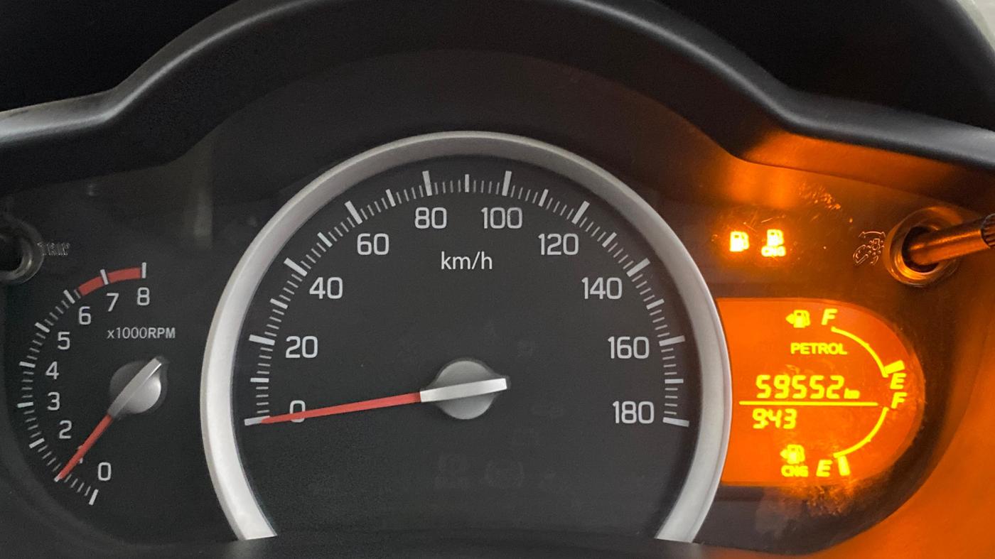 2015 Maruti Celerio VXI CNG, CNG, Manual, 59,551 km, Odometer Image