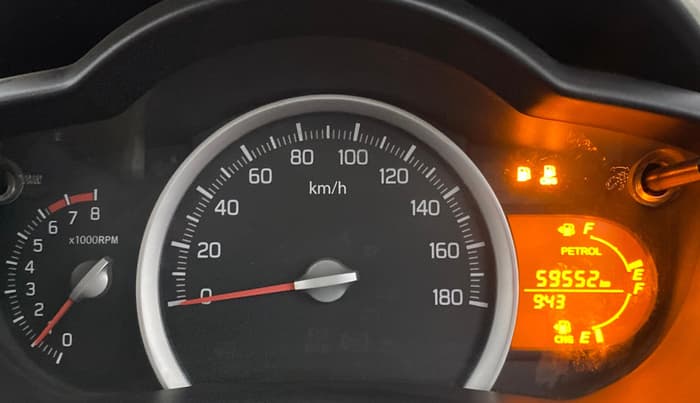 2015 Maruti Celerio VXI CNG, CNG, Manual, 59,551 km, Odometer Image