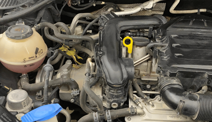 2022 Volkswagen Vento HIGHLINE PLUS 1.0L TSI AT, Petrol, Automatic, 79,093 km, Engine View - Right