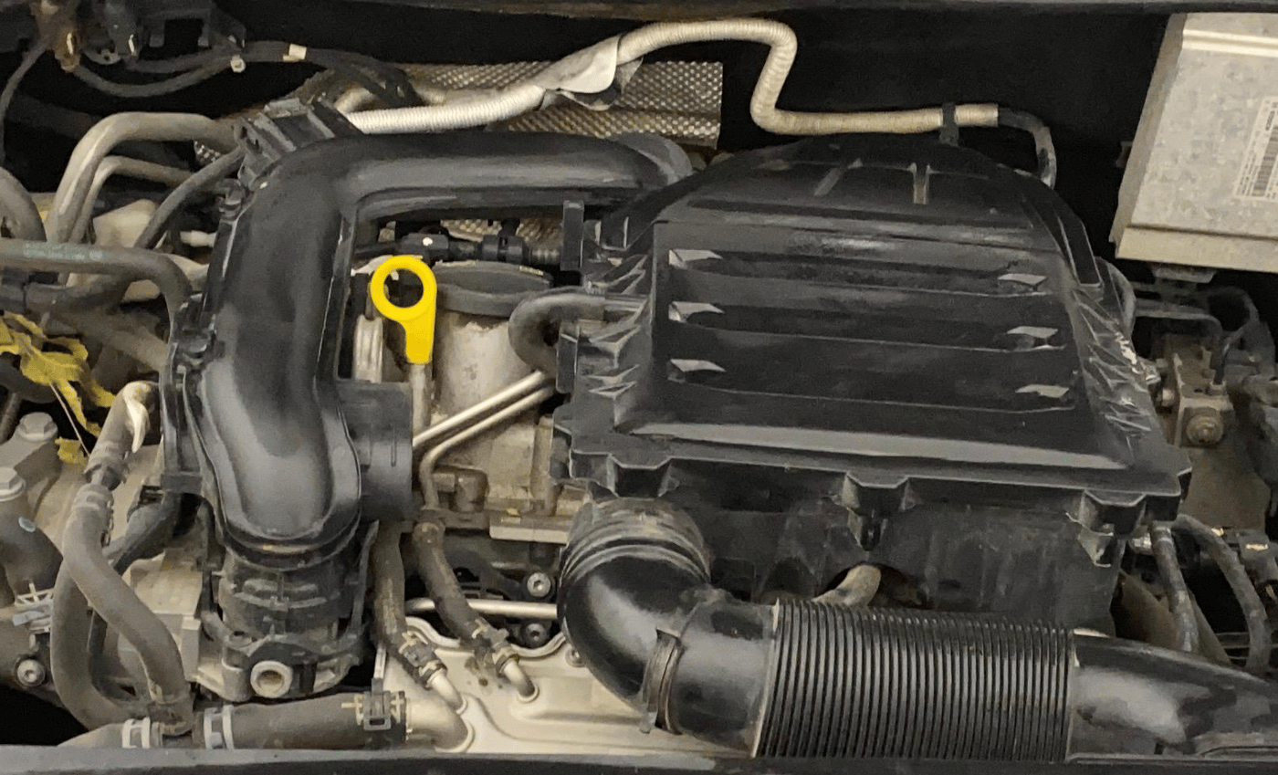 2022 Volkswagen Vento HIGHLINE PLUS 1.0L TSI AT, Petrol, Automatic, 79,093 km, Engine View