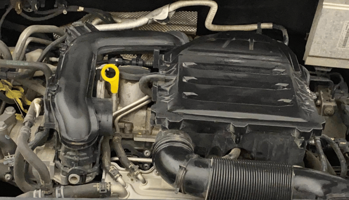 2022 Volkswagen Vento HIGHLINE PLUS 1.0L TSI AT, Petrol, Automatic, 79,093 km, Engine View