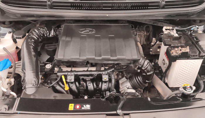 2022 Hyundai GRAND I10 NIOS ASTA 1.2 KAPPA VTVT, Petrol, Manual, 17,634 km, Engine View
