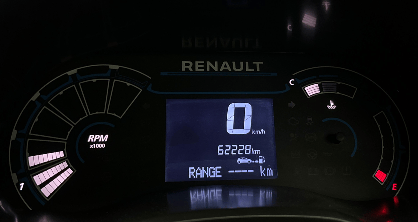 2022 Renault Kiger RXT MT, Petrol, Manual, 62,177 km, Odometer Image