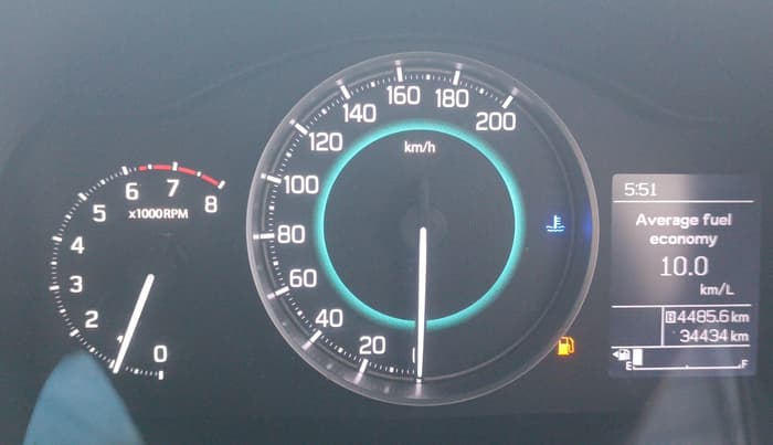 2022 Maruti IGNIS ZETA 1.2, Petrol, Manual, 34,432 km, Odometer Image
