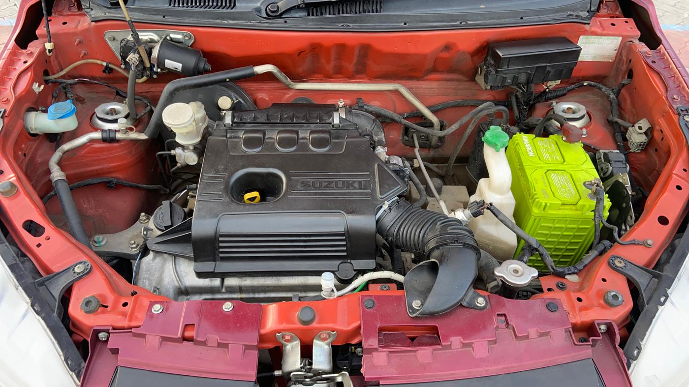 2017 Maruti Alto K10 VXI (O) AMT, Petrol, Automatic, 81,796 km, Engine View