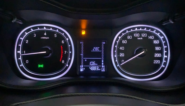 2020 Maruti Vitara Brezza ZXI PLUS, Petrol, Manual, 4,883 km, Odometer Image