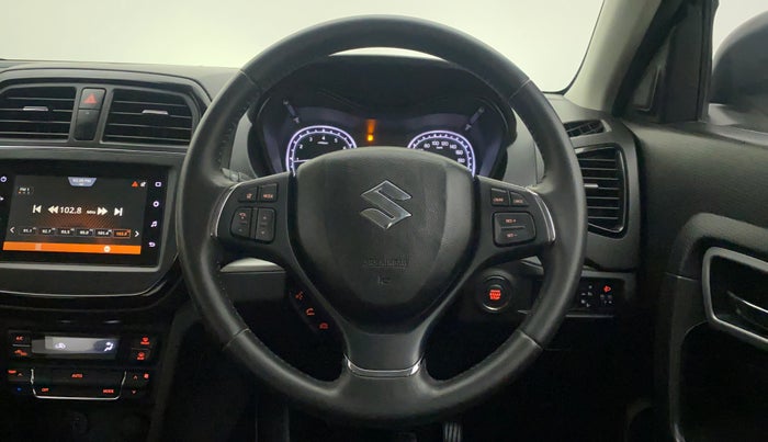 2020 Maruti Vitara Brezza ZXI PLUS, Petrol, Manual, 4,883 km, Steering Wheel Close Up