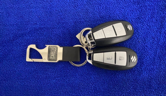 2020 Maruti Vitara Brezza ZXI PLUS, Petrol, Manual, 4,883 km, Key Close Up