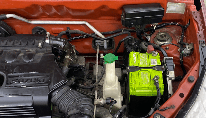 2015 Maruti Alto K10 VXI AMT, Petrol, Automatic, 26,928 km, Engine View - Left