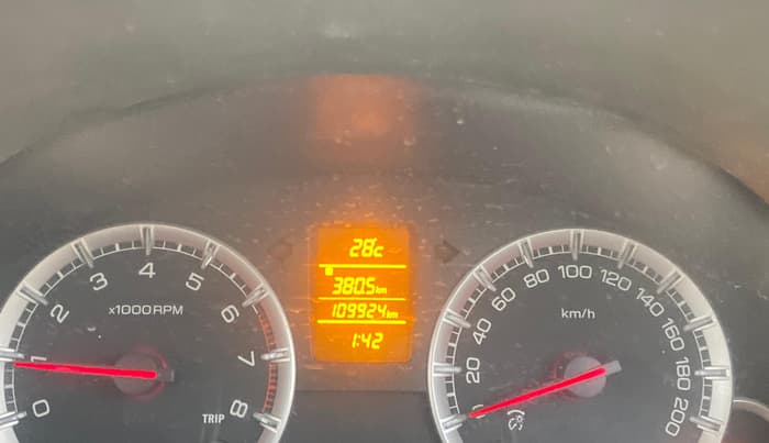 2014 Maruti Ertiga ZXI, Petrol, Manual, 1,09,924 km, Odometer Image