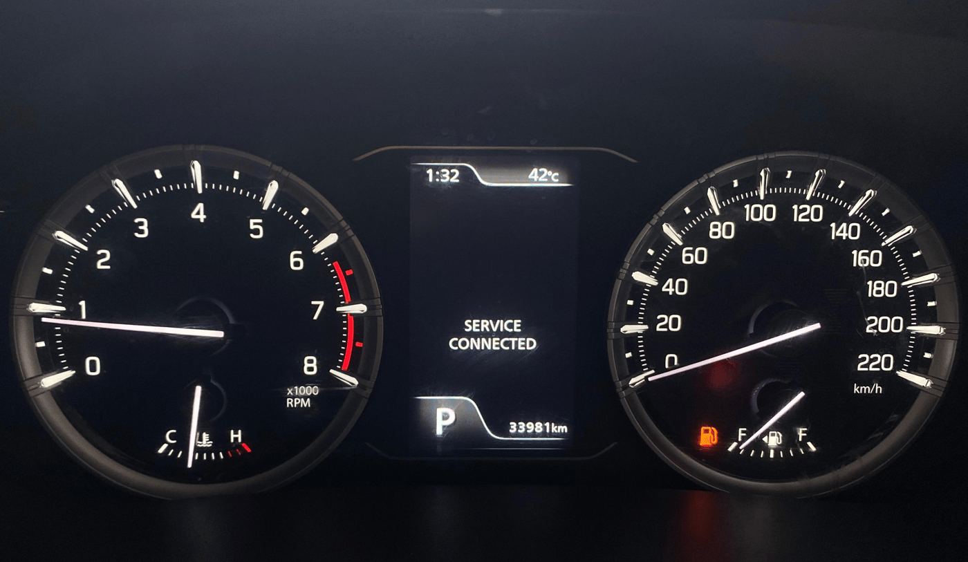 2023 Maruti Grand Vitara ZETA SMART HYBRID AT, Petrol, Automatic, 33,996 km, Odometer Image