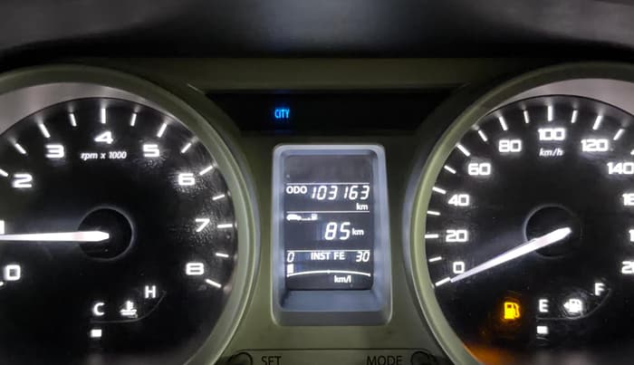 2017 Tata TIGOR XT PETROL, Petrol, Manual, 1,03,151 km, Odometer Image