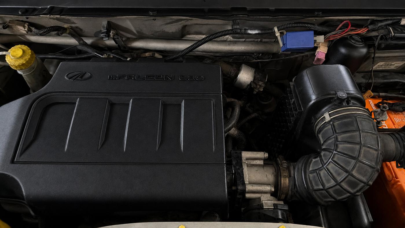 2018 Mahindra Kuv100 K2 TRIP CNG, CNG, Manual, 82,024 km, Engine View