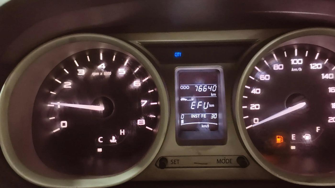 2017 Tata TIGOR XZ PETROL, Petrol, Manual, 76,629 km, Odometer Image