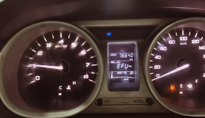 2017 Tata TIGOR XZ PETROL, Petrol, Manual, 76,629 km, Odometer Image