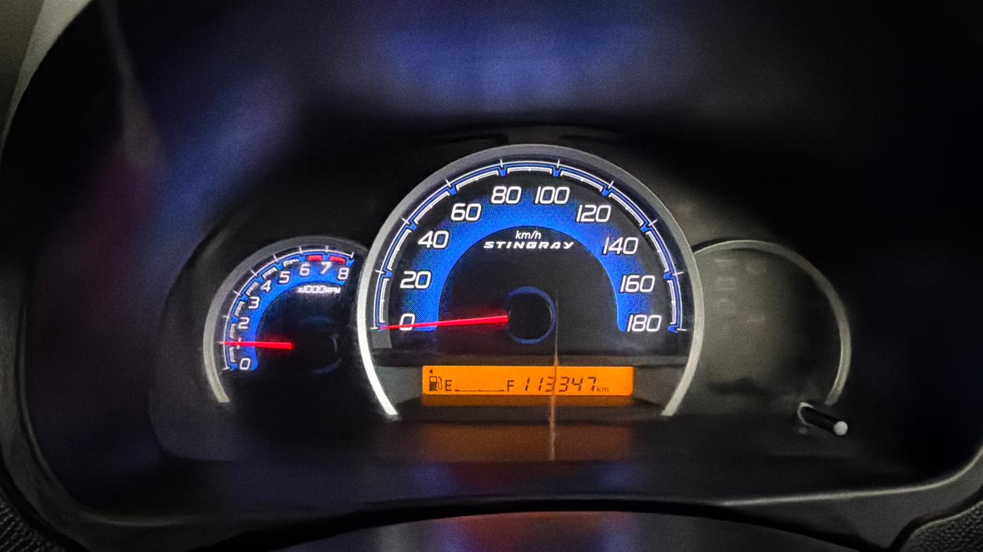 2014 Maruti Wagon R Stingray VXI, Petrol, Manual, 1,13,341 km, Odometer Image