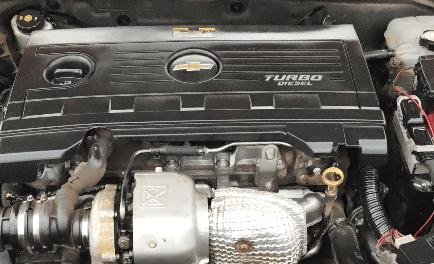 2017 Chevrolet Cruze LTZ AT, Diesel, Automatic, 1,39,509 km, Engine View