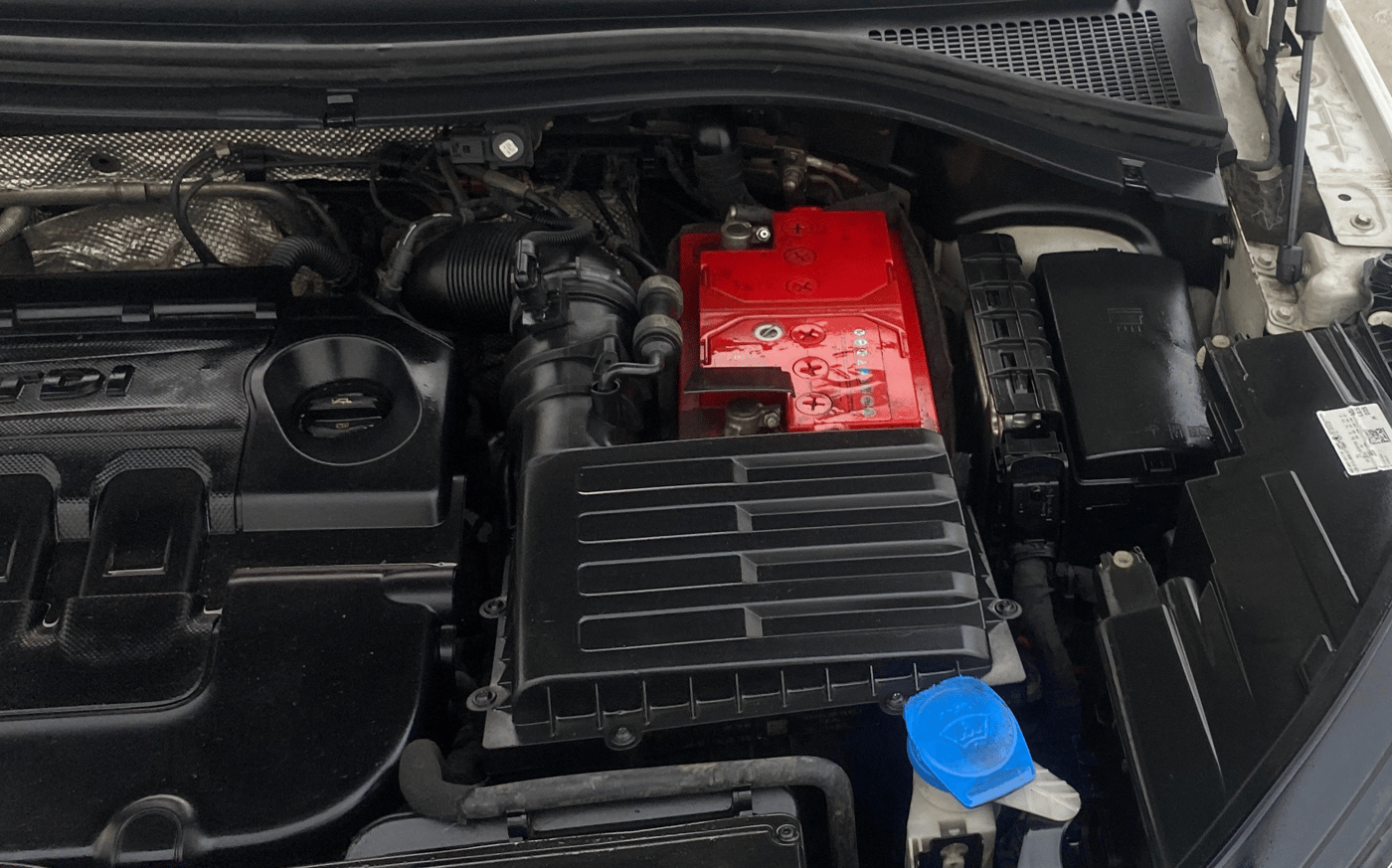 2018 Skoda Kodiaq L&K 2.0 TDI 4X4 AT, Diesel, Automatic, 1,29,281 km, Engine View - Left