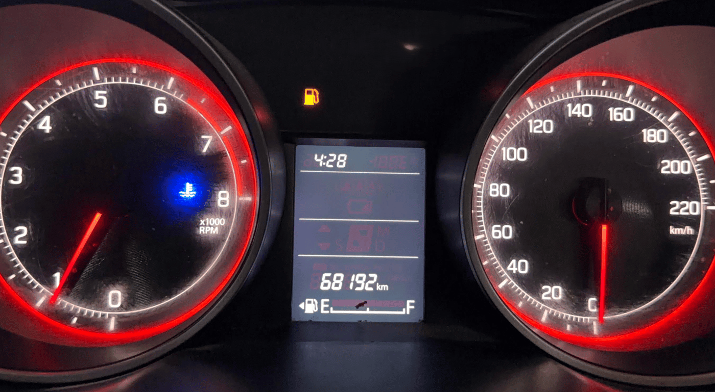 2019 Maruti Swift VXI, CNG, Manual, 68,179 km, Odometer Image