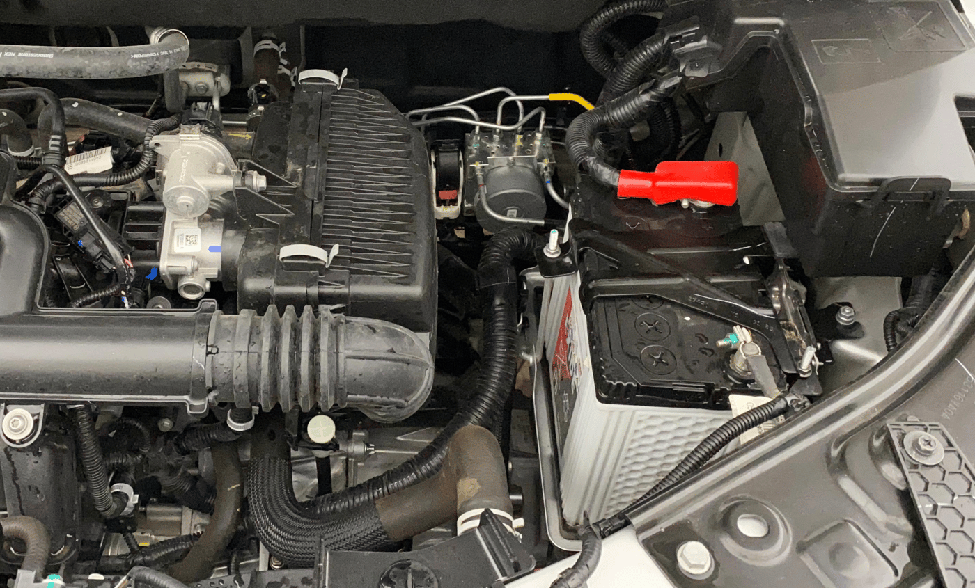 2025 Nissan MAGNITE N-Connecta B4D 1.0 Petrol MT, Petrol, Manual, 2,122 km, Engine View - Left