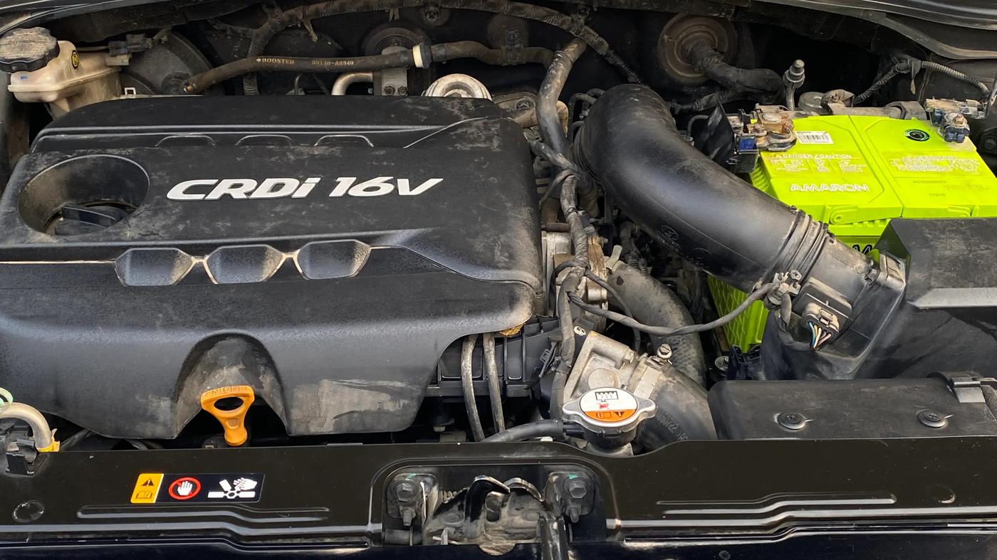 2015 Hyundai Creta SX (O) 1.6 DIESEL, Diesel, Manual, 35,137 km, Engine View