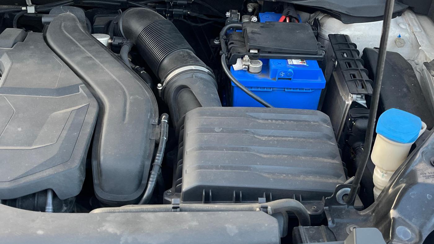 2021 Volkswagen TAIGUN GT PLUS 1.5 TSI DSG, Petrol, Automatic, 1,13,275 km, Engine View - Left