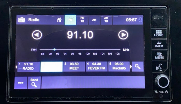 2017 Honda City ZX CVT, Petrol, Automatic, 44,209 km, Infotainment System