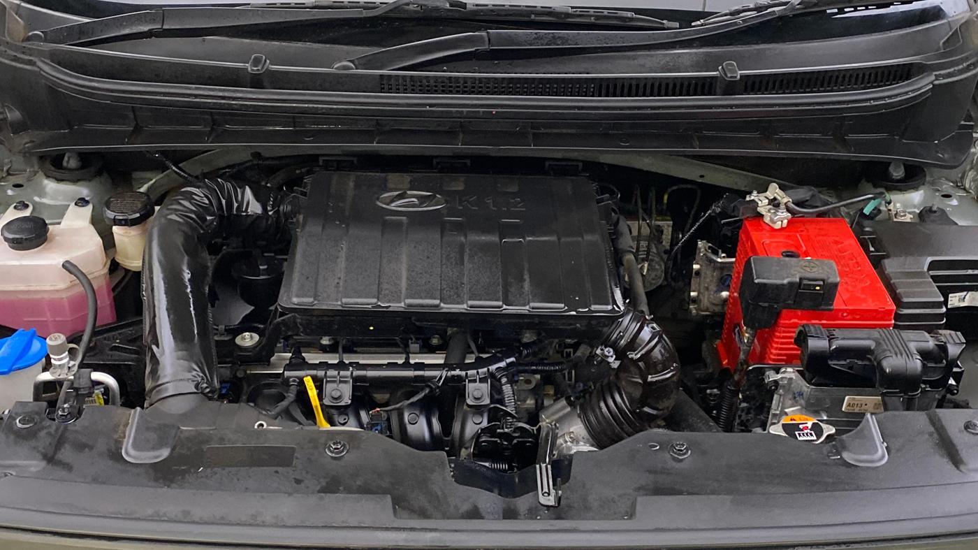 2024 Hyundai EXTER SX(O) CONNECT 1.2 AMT, Petrol, Automatic, 12,899 km, Engine View